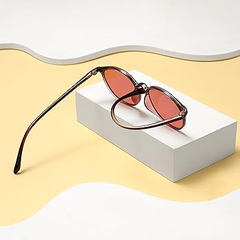BRADDELL OPTICS FL-41 ローズ FL-60 ブラウン Amazon.com | BRADDELL FL-41 Rose Fit-over Glasses with FL-60